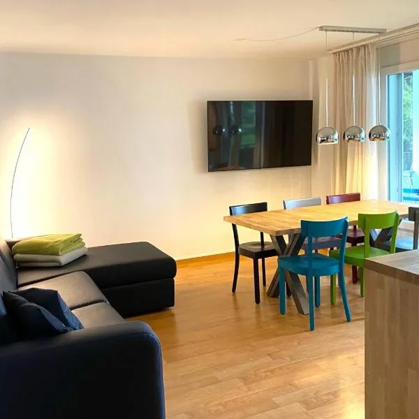 Ferienwohnung Brüggli A2，位于阿罗萨的酒店