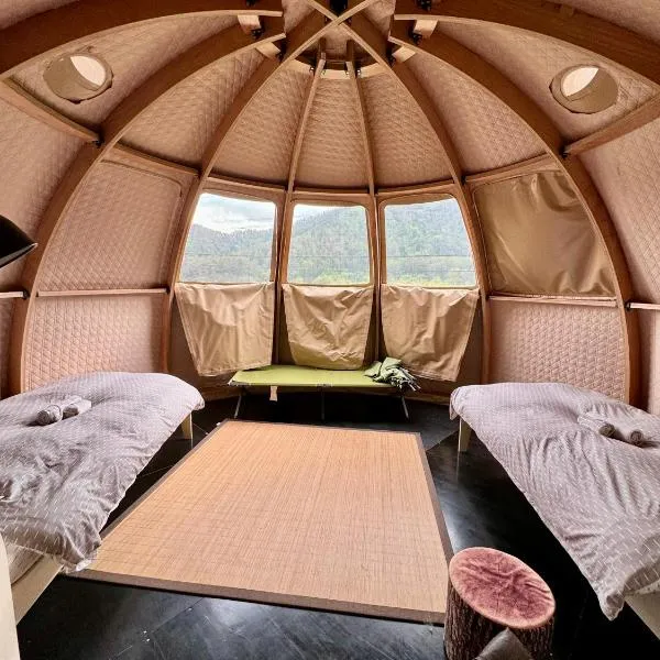 Fuji Dome Glamping，位于鸣泽市的酒店