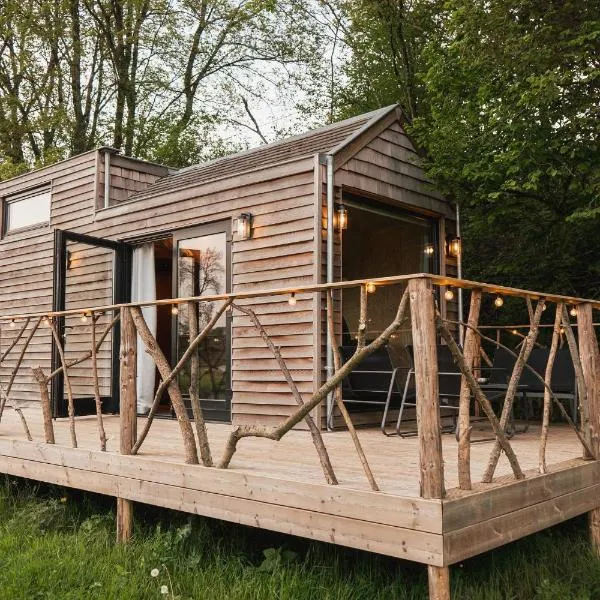 Ekko tiny house et sauna extérieur，位于菲利普维尔的酒店