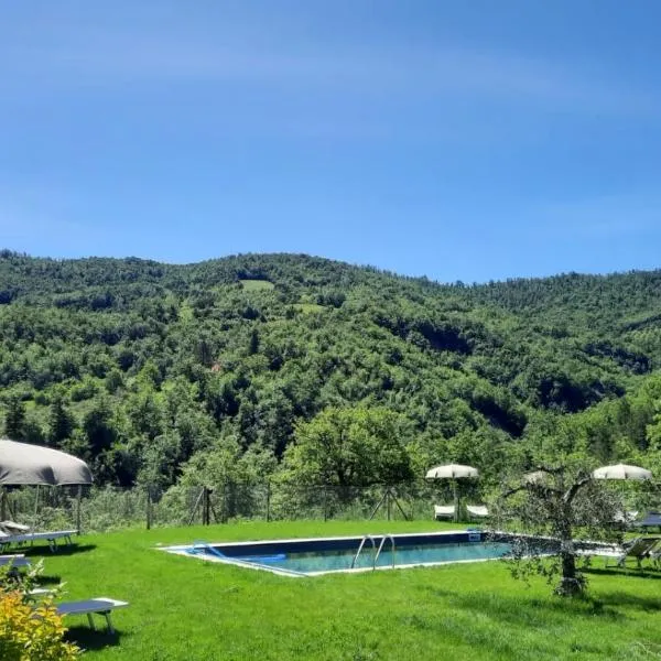 Agriturismo Marcofrate, a Retreat in the Nature，位于Valtopina的酒店