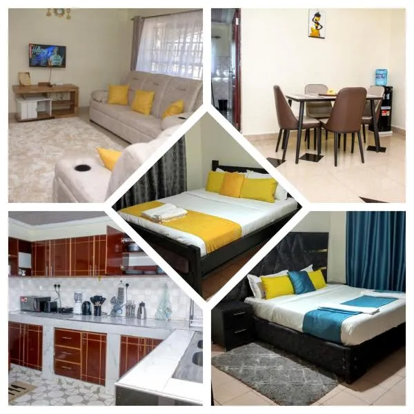 Exquisite 2BR Ensuite Apartment close to Rupa Mall, Mediheal Hospital, and St Lukes Hospital，位于Soy的酒店