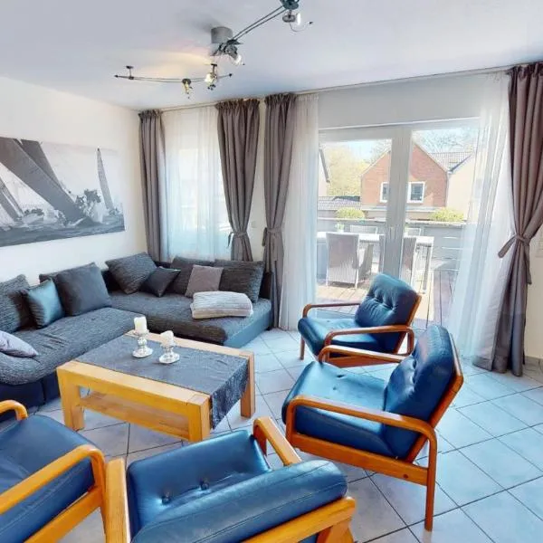 Appartement-Service-Laboe Haus Seewind，位于拉博埃的酒店