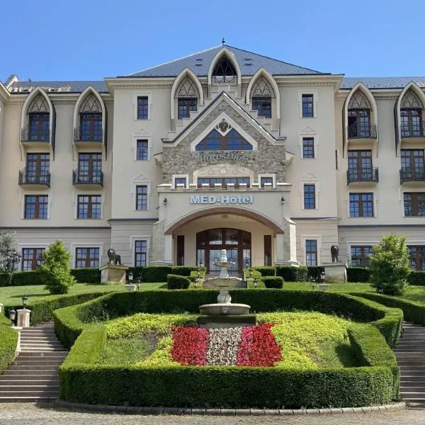 Borostyán Med-Hotel，位于Nyíradony的酒店