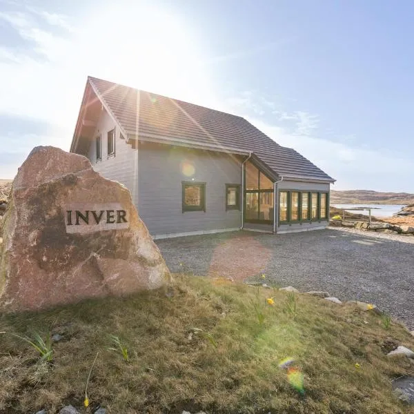 Inver Lodge, Finsbay, Isle of Harris，位于Manish的酒店