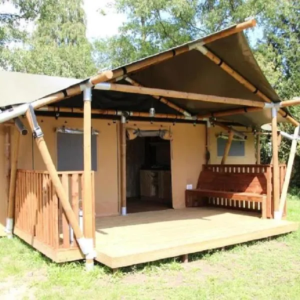 Veluwe buitenverblijf op de Glamping voor 6 personen LL55，位于皮滕的酒店