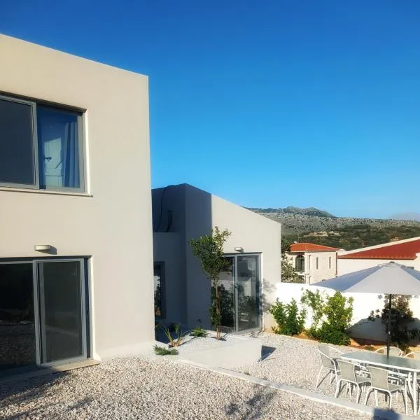 Stunning 2 bedroom private villa in Kastellos, Rethymno，位于Kástellos的酒店