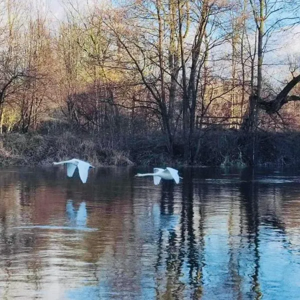 Nad Rzeczką，位于Błędowo的酒店