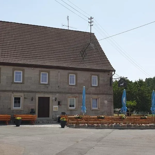 Gasthaus Weißes Ross，位于布格哈斯拉赫的酒店