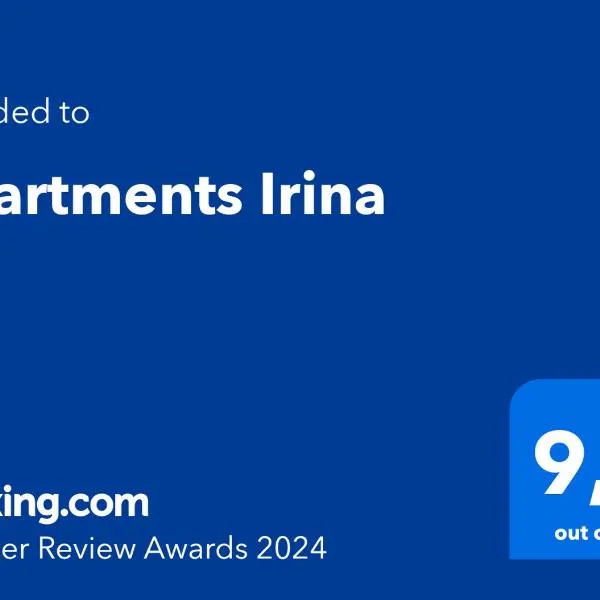 Apartments Irina，位于伊齐齐的酒店