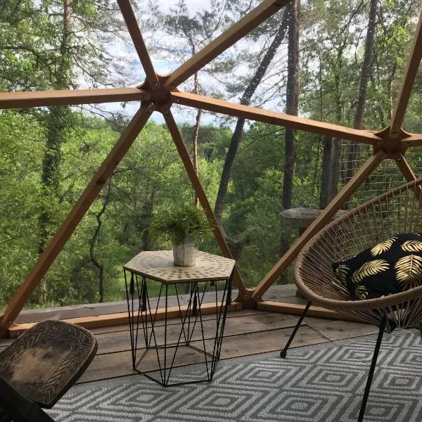 Arborea, nuits insolites au cœur de la forêt，位于蒙蒂尼亚克的酒店