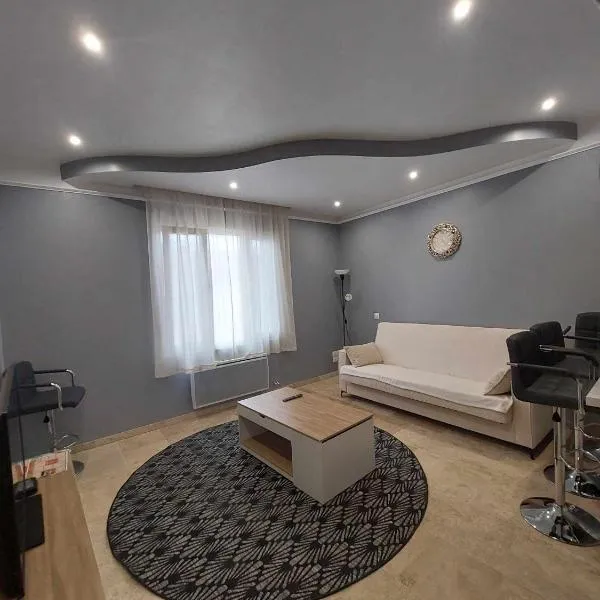 Charmant appartement avec Terrasse，位于塔拉斯孔的酒店