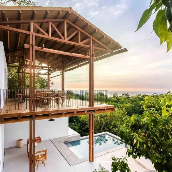 Casa La Distancia Mazunte Sustainable House，位于马祖特的酒店