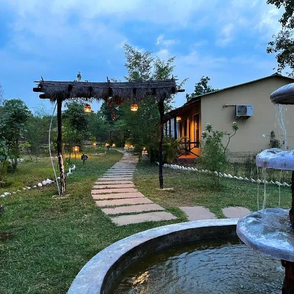 Grand Narmada Homestay Resort-Bandhavgarh，位于Mānpur的酒店