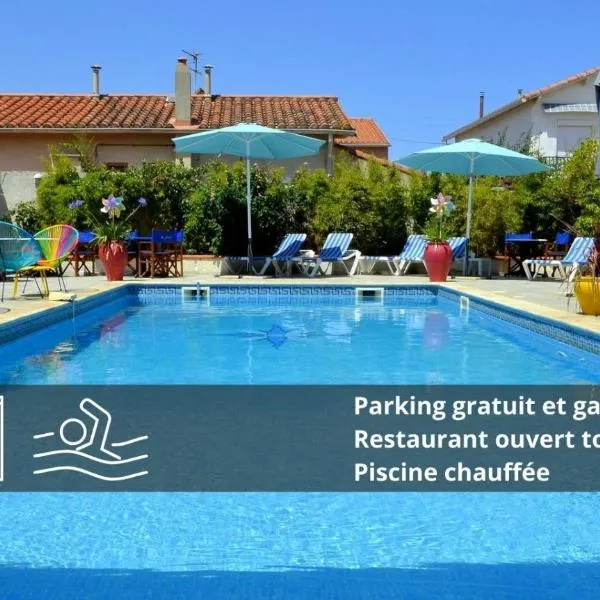 Le Galion Hotel et Restaurant Canet Plage - Logis，位于鲁西隆地区卡内的酒店