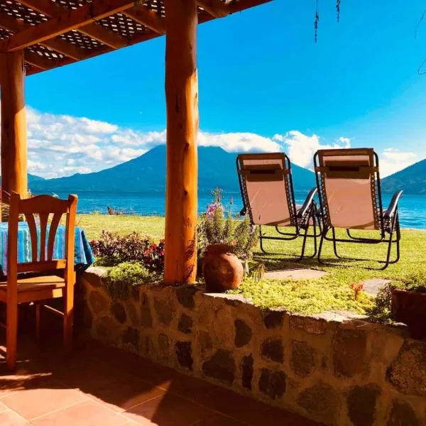Casa Mariposa San Marcos Atitlán Lakefront Retreat，位于圣马科斯拉拉古纳的酒店