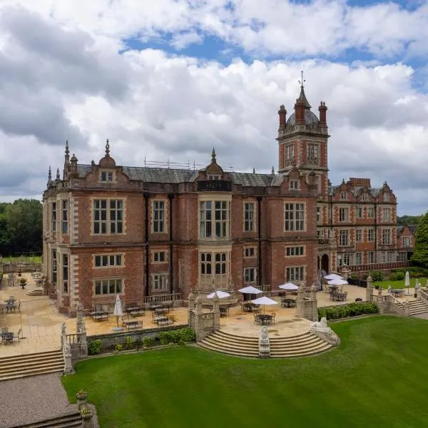 Crewe Hall Hotel & Spa - Cheshire，位于Church Minshull的酒店