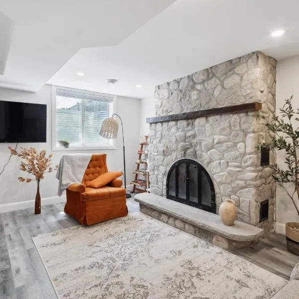 Haven Suite in London, On 2Br, 1Bath with free washer and dryer，位于伦敦的酒店