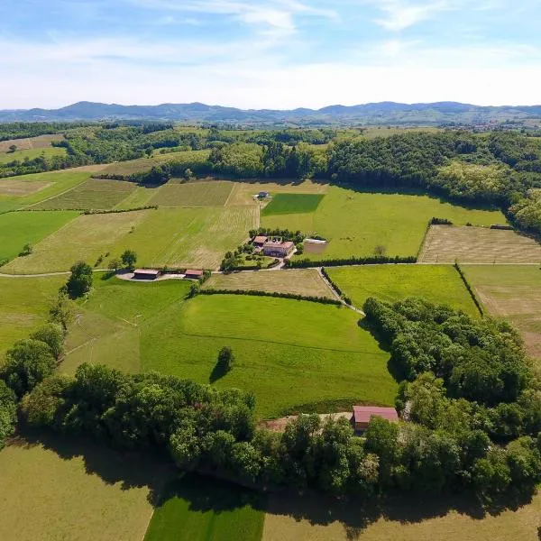 查皮农场酒店，位于Pontcharra-sur-Turdine的酒店