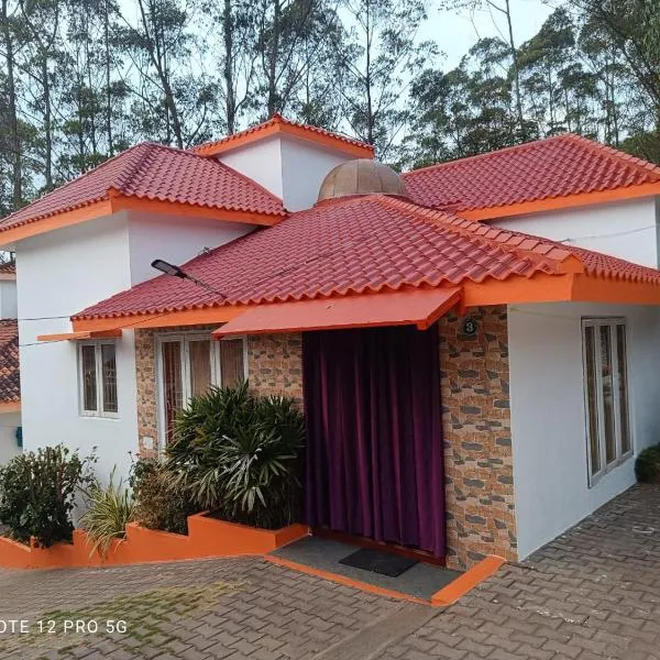 Snow White Home,Bedford Road, yercaud，位于埃尔加德的酒店