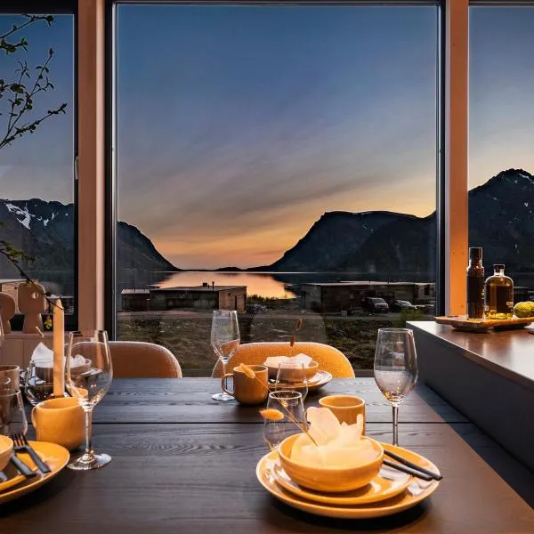 NEW! Spectacular cabin in Lofoten，位于Gimsøy的酒店