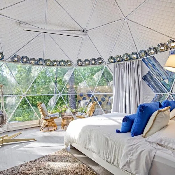 Dream Dome Getaway near Leesburg，位于利斯堡的酒店