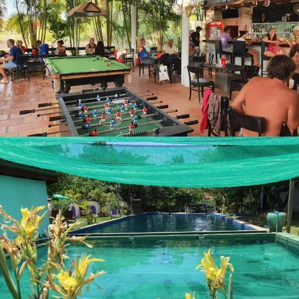Bohemiaz Resort and Spa Kampot，位于Phumĭ Kâmpóng Kândal的酒店