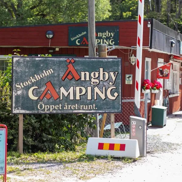 Stockholm Ängby Camping，位于Skå的酒店