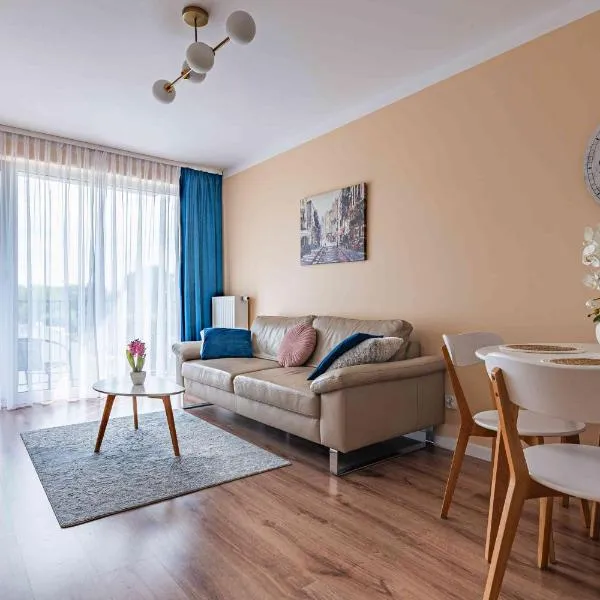 Nowy apartament - Bulwary nad Sołą - 52m2，位于奥斯威辛的酒店
