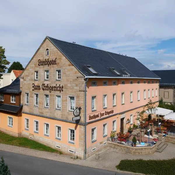 Landhotel Zum Erbgericht，位于萨克森自由州诺伊斯塔滕的酒店