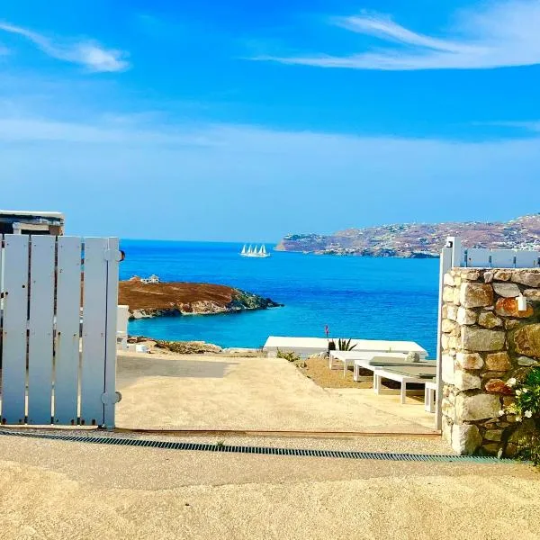 Blue Ocean Amado vila in Mykonos，位于米克诺斯城的酒店