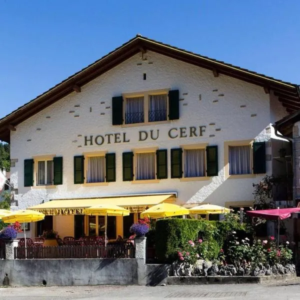 Hotel du Cerf，位于Montfaucon的酒店