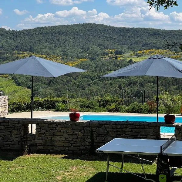 Le clos des songes.，位于Saint-Christol-de-Rodières的酒店
