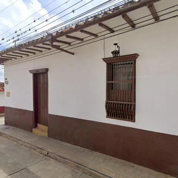 Casa a pasos del corazón de Zapatoca，位于萨帕托卡的酒店