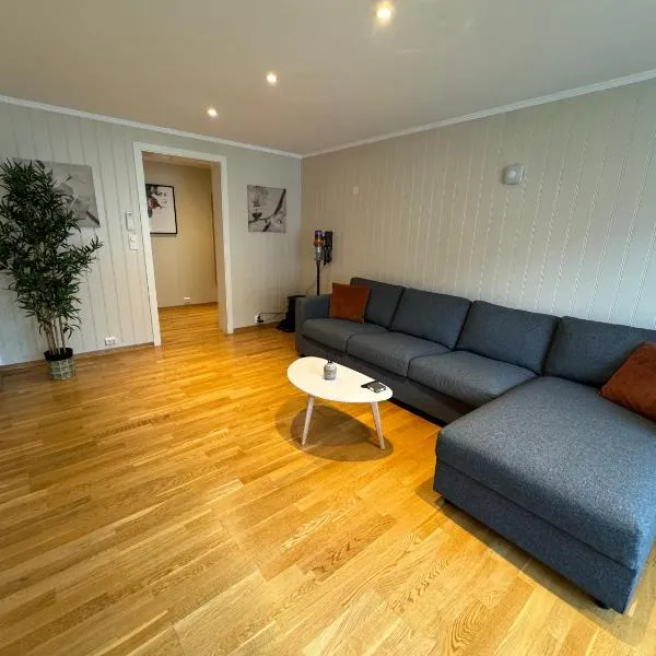 Charming 3-Bedroom Apartment in the Heart of Kristiansund，位于克里斯蒂安桑德的酒店