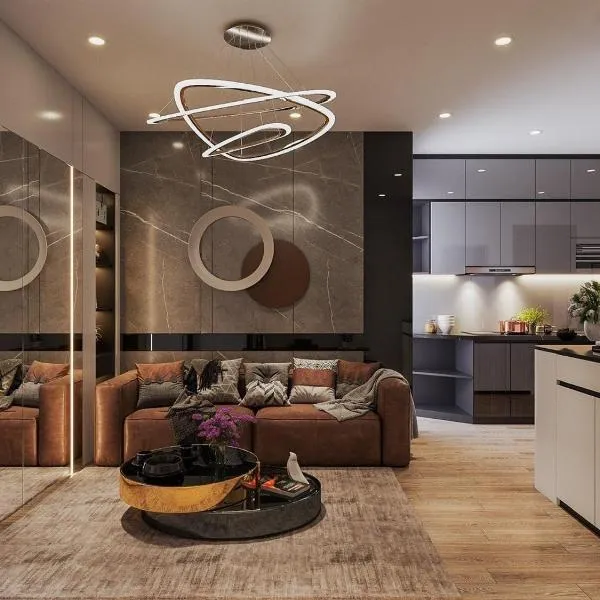 Moon Room Green Pearl Bac Ninh，位于Hòa Ðình的酒店