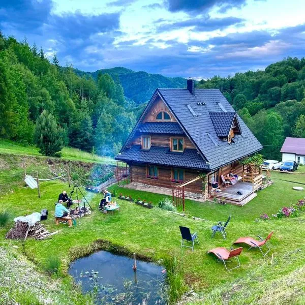 Drewniana Oaza，位于Ochotnica Dolna的酒店