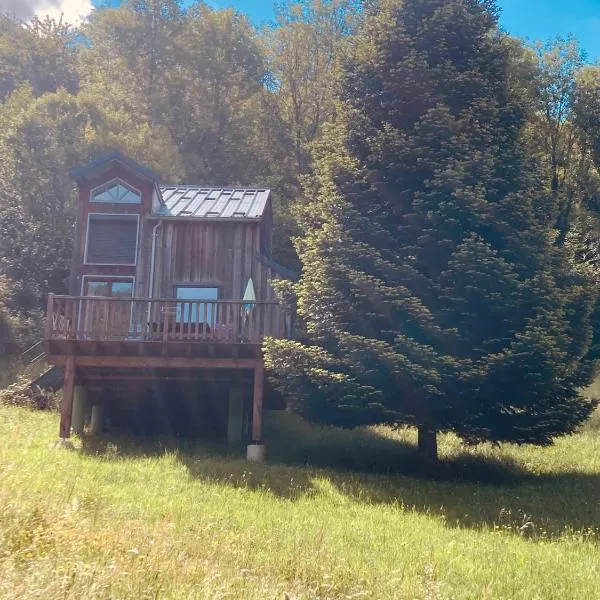 Chalets les tutes de la Vernière，位于Goulier-et-Olbier的酒店