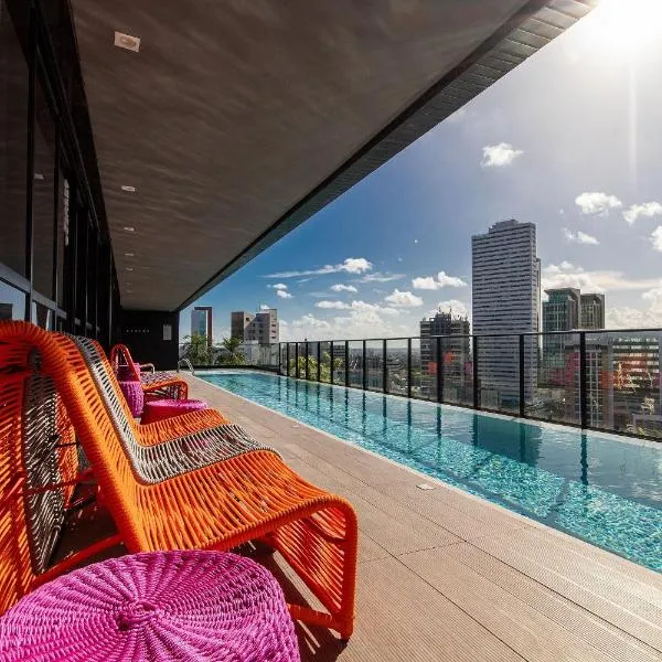 Tolive One #111 - Studio Garden por Carpediem，位于累西腓的酒店