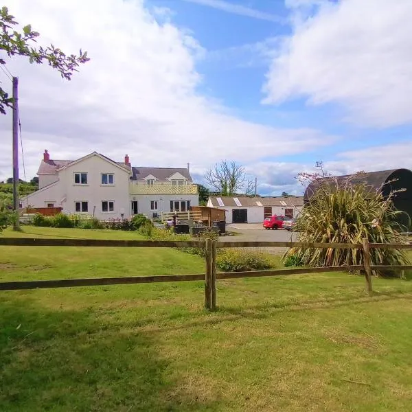 Pantysgyfarnog near Carmarthenshire Pembrokeshire，位于Llansaint的酒店