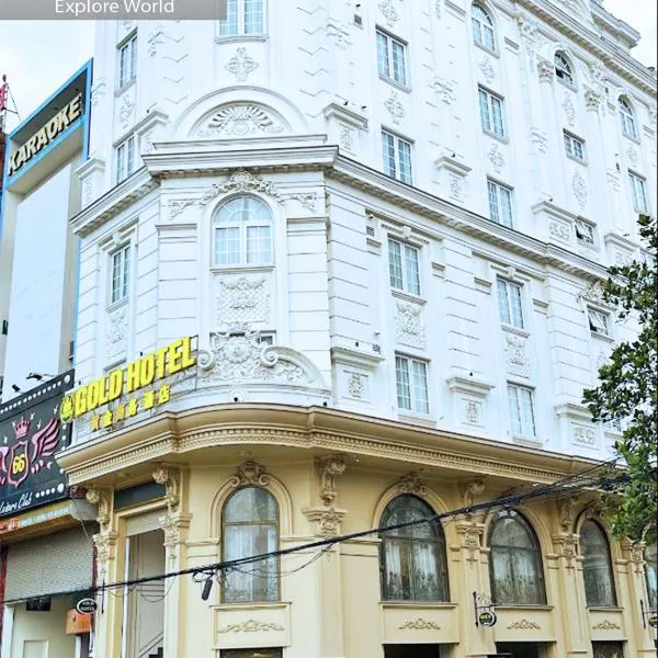 GRAD Gold Luxury Hotel，位于Hòa Ðình的酒店