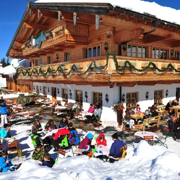 Winklmoos Sonnenalm，位于雷特温克尔的酒店