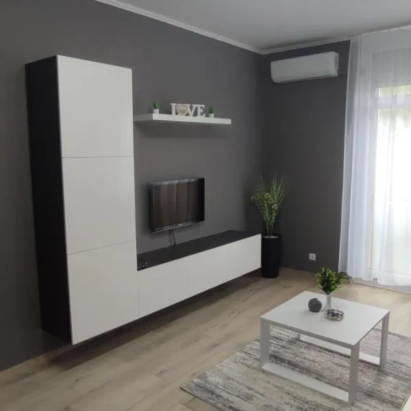 Grey Deluxe Apartman Kaposvár，位于Hajmás的酒店