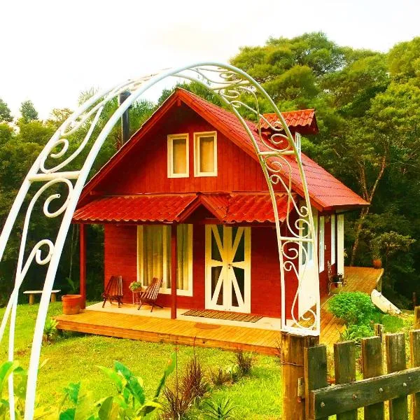 Cabanas dos Sonhos na Serra SC，位于兰舒凯马杜的酒店