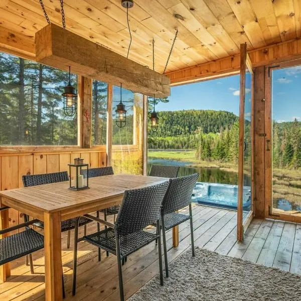 Les Boisés de la rivière noire，位于Sainte-Emélie的酒店