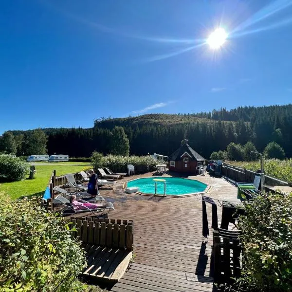 Gullvåg Camping Nyberg，位于Soknedal的酒店