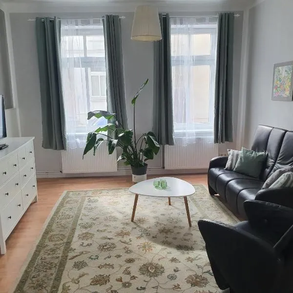 Große, familienfreundliche Ferienwohnung, ruhig im Zentrum von Güstrow，位于居斯特罗的酒店