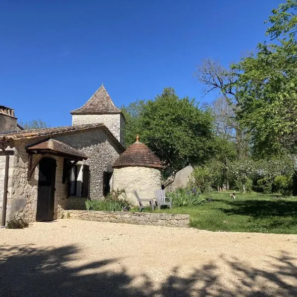 Gite de Claire Fontaine avec vue sur Monflanquin，位于维勒雷阿勒的酒店