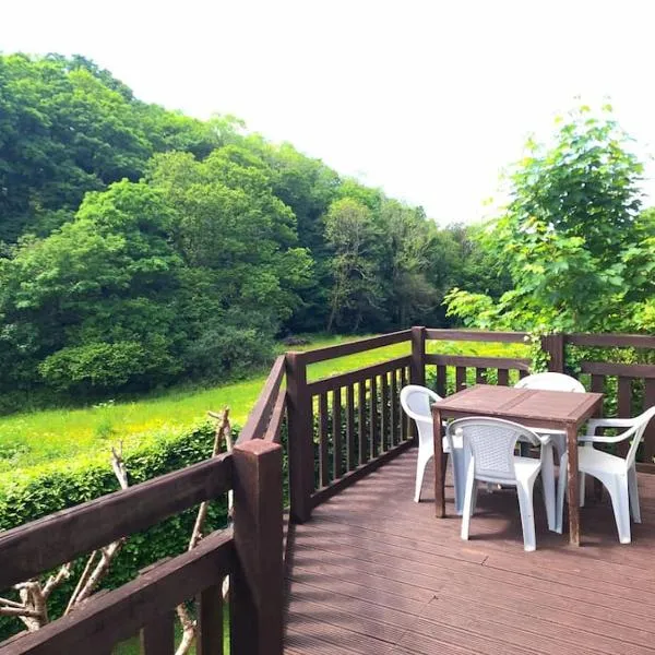 Rusey Cottage at Crackington Haven, near Bude and Boscastle, Cornwall，位于布德的酒店