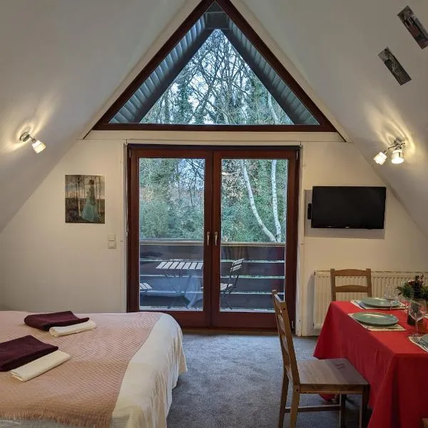 Urlaub zwischen Natur und Kunst，位于沃尔普斯韦德的酒店