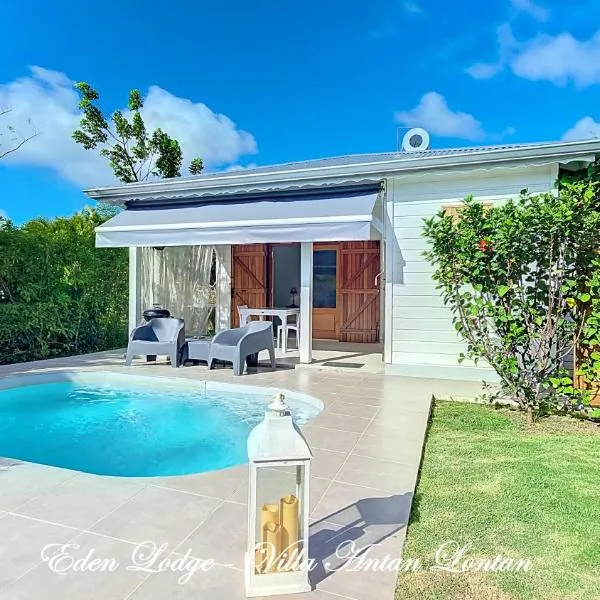 Eden Lodge 4 Villas avec piscine privée，位于圣弗朗索瓦的酒店